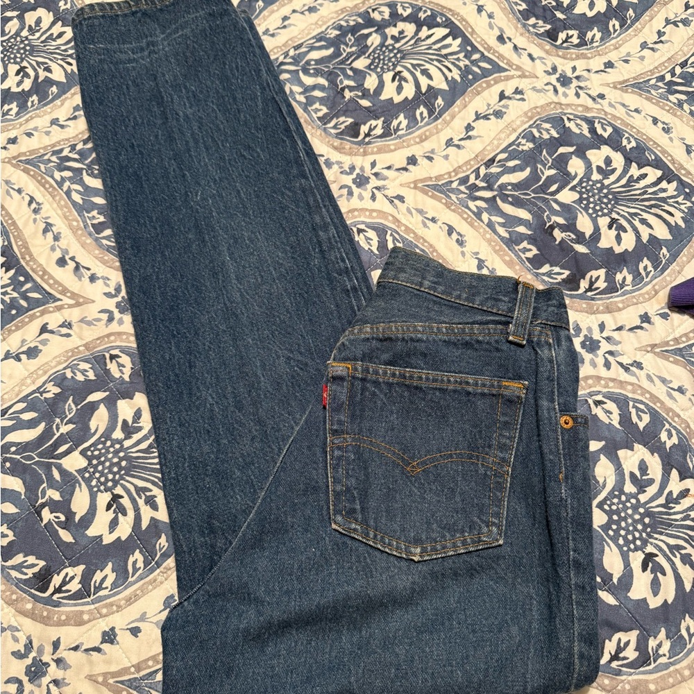 Vintage Levi’s Classic Blue Denim Jeans